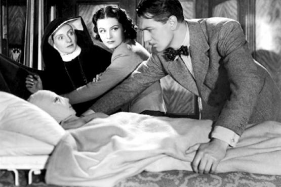 Promotional still from the 1938 film The Lady Vanishes,