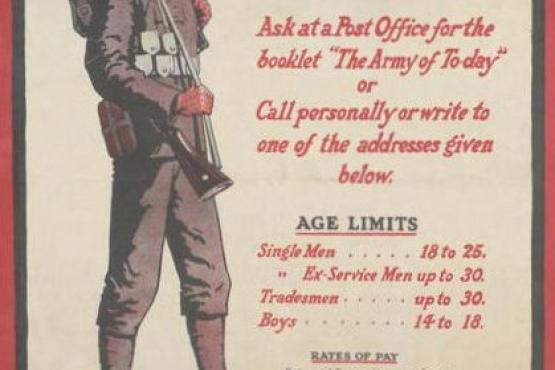 Poster: How to join the Army